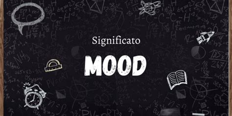mood significato|mood significato in italiano.